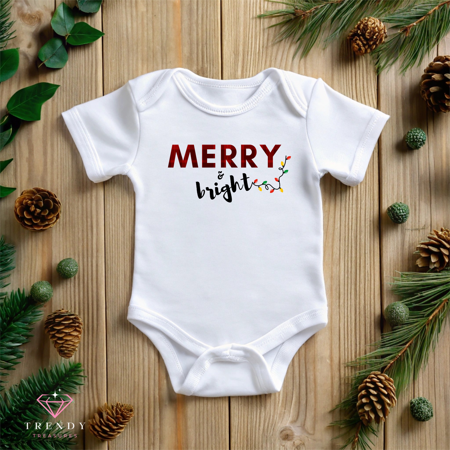 Merry & Bright - PNG Digital Download