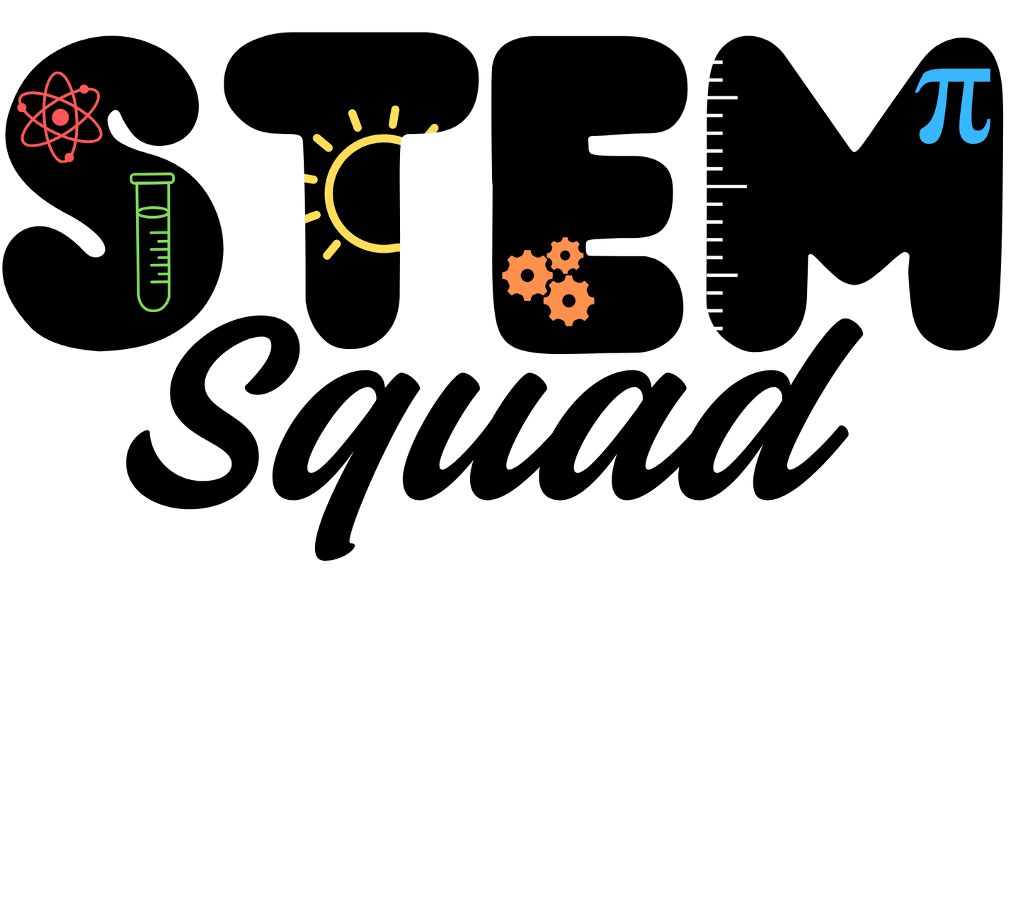 STEM Squad PNG - DIGITAL Download