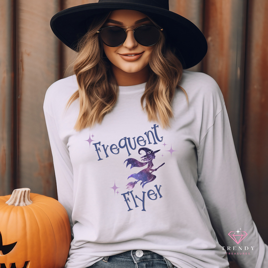 Frequent Flyer (Witch) - PNG, SVG Digital Download