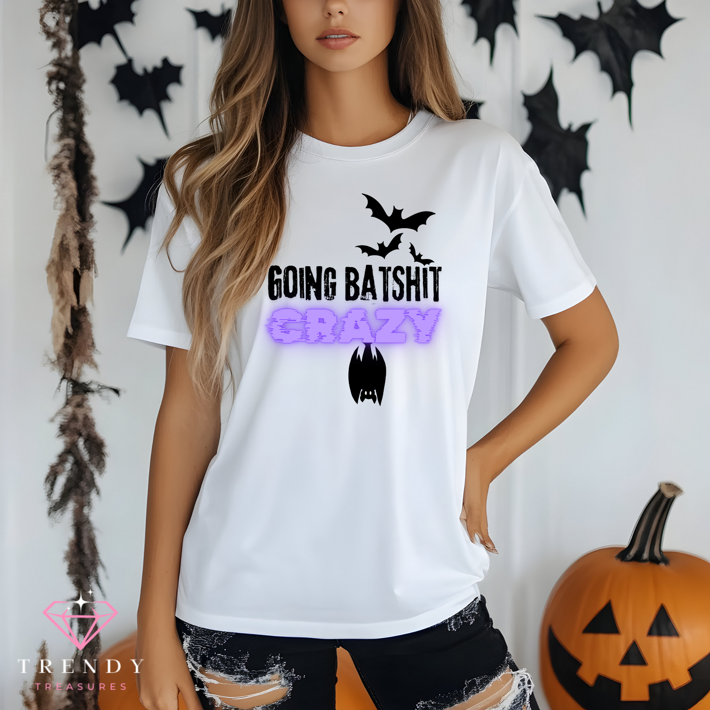 Going Batshit CRAZY SVG, PNG - Digital Download - Halloween Design