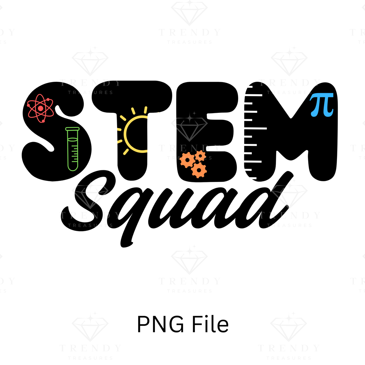 STEM Squad PNG - DIGITAL Download