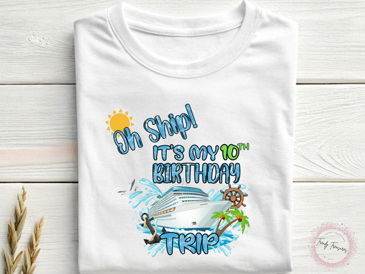 Family Matching T-Shirts - Cruise Vacation - Personalized